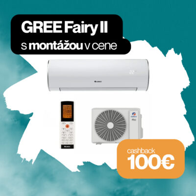 GREE FAIRY II s montážou v cene